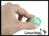 Large 1.75" Marble Dome Poppers - Rubber Pop Up Toy - Pop and Drop - Turn Dome Inside Out & Watch it Fly - Fun Classic Retro Novelty Toy for Birthday Goodie Bags Prizes
