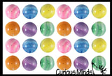 Large Marble Poppers - Rubber Pop Up Toy - Pop and Drop - Turn Dome Inside Out & Watch it Fly - Fun Classic Retro Novelty Toy for Birthday Goodie Bags Prizes