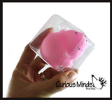 Set of 5 Jumbo and Large Cute Animal Mochi Squishy Animals - Kawaii -  Cute Individually Wrapped Toys - Sensory, Stress, Fidget Party Favor Toy