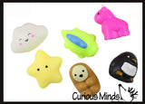 Jumbo Cute Animal Mochi Squishy Animals - Kawaii -  Cute Individually Wrapped Toys - Sensory, Stress, Fidget Party Favor Toy