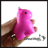 Jumbo Cute Animal Mochi Squishy Animals - Kawaii -  Cute Individually Wrapped Toys - Sensory, Stress, Fidget Party Favor Toy