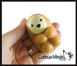 Set of 5 Jumbo and Large Cute Animal Mochi Squishy Animals - Kawaii -  Cute Individually Wrapped Toys - Sensory, Stress, Fidget Party Favor Toy
