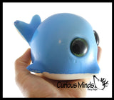 Slow Rise Squishy - Large Animal Slow Rise Squishies Slow Rise Foam - Scented Sensory, Stress, Fidget Toy - Unicorn, Narwhal, Cat, Dog, Alpaca, Panda, Dolphin, Sloth