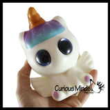 Slow Rise Squishy - Large Animal Slow Rise Squishies Slow Rise Foam - Scented Sensory, Stress, Fidget Toy - Unicorn, Narwhal, Cat, Dog, Alpaca, Panda, Dolphin, Sloth