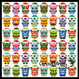 Winter Animal Themed Slow Rise Squishy Toys - Memory Foam Squish Stress Ball - Winter Christmas