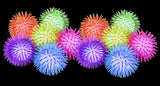 Light Up 5" Puffer Ball -  Indoor Soft Hairy Air-Filled Sensory Ball