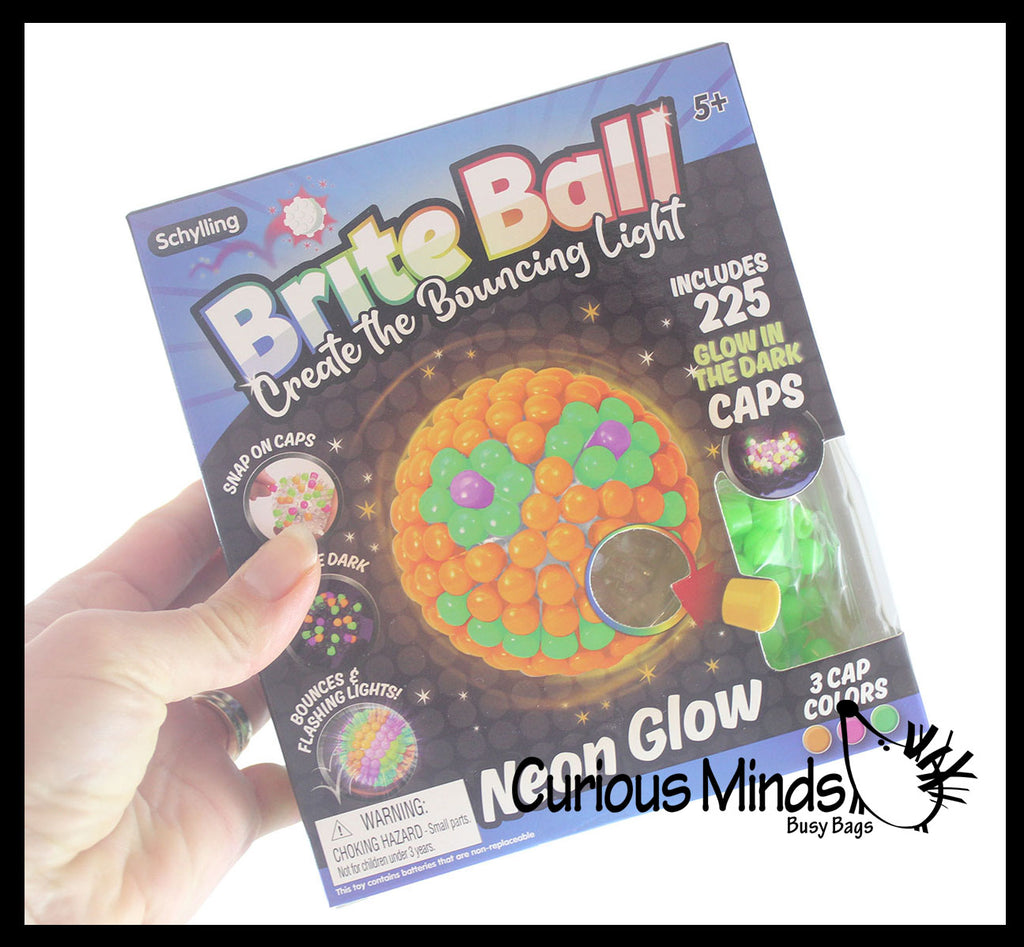Brite Ball Lite Bright - 80's Vintage Style Toy - Draw with Pegs and Light Brite
