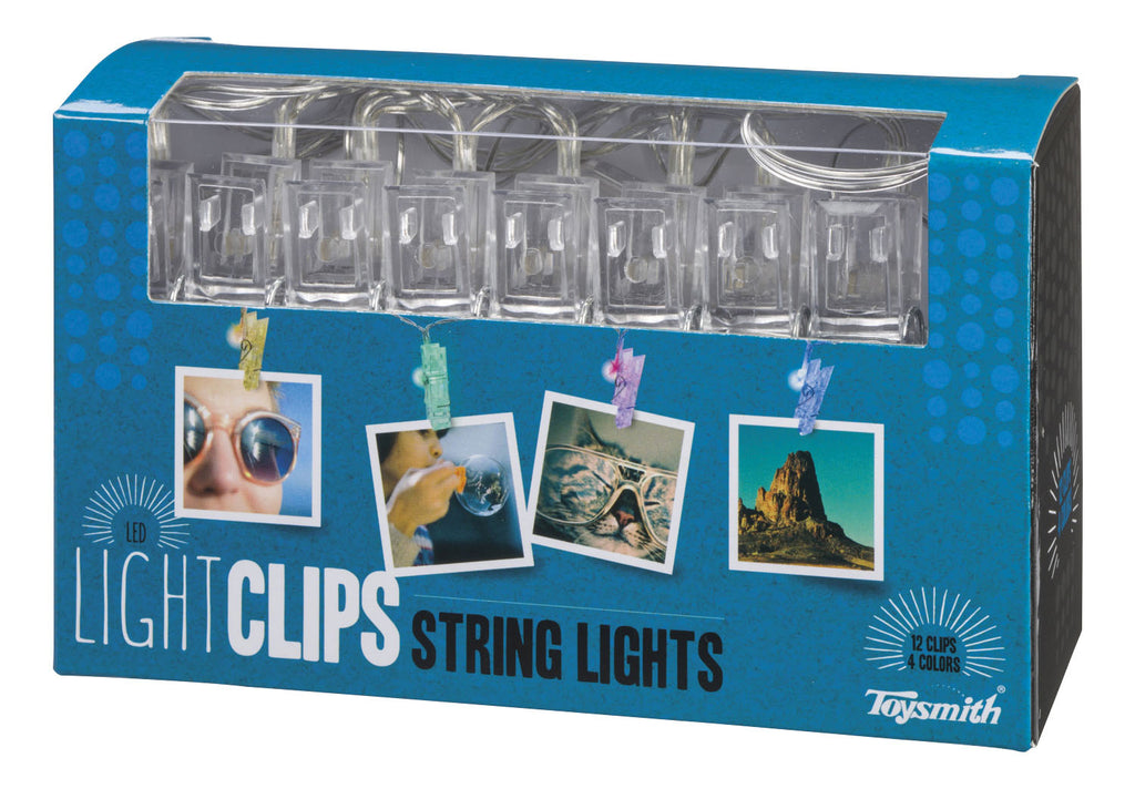 LAST CHANCE - LIMITED STOCK - SALE  -  String of Lights - Light Clips to Hang Pictures