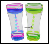 Liquid Dripping Timer - Calm Down Jar - Soothing and Calming Motion - Liquid Timer Sensory Office Toy - Visual Stimulation