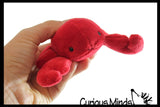Cute Lobster Plush Stuffed Animals- Adorable Mini Plushie