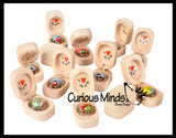 Love bug in Box Novelty Gift - Bugs Legs Wiggle So it Looks Alive - Wooden Hinged Box Nut Ladybug