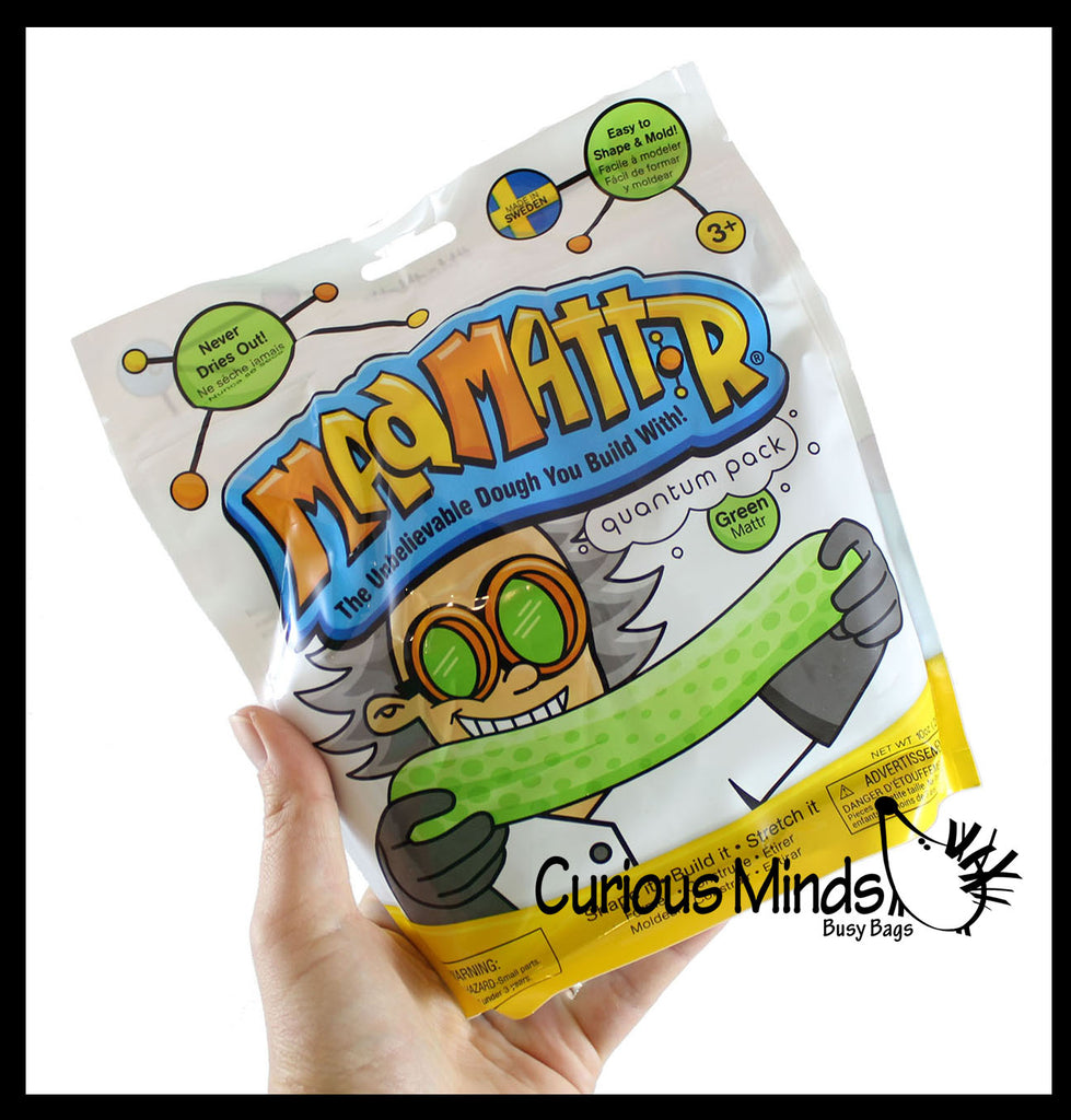 10oz Bag Mad MattR Sand/Doh - Stretchy Soft Moving Sand-Like  putty/dough/slime