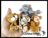 Cute Plush Animal Magnets - Locker Critters - Fridge Magnet - Cute - Magnets in Hands and Feet Fun Decoration