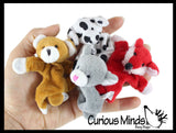 Cute Plush Animal Magnets - Locker Critters - Fridge Magnet - Cute - Magnets in Hands and Feet Fun Decoration