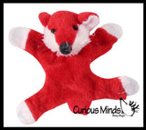 Cute Plush Animal Magnets - Locker Critters - Fridge Magnet - Cute - Magnets in Hands and Feet Fun Decoration