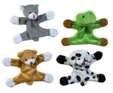 Cute Plush Animal Magnets - Locker Critters - Fridge Magnet - Cute - Magnets in Hands and Feet Fun Decoration