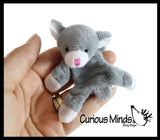 Cute Plush Animal Magnets - Locker Critters - Fridge Magnet - Cute - Magnets in Hands and Feet Fun Decoration