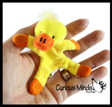 Cute Plush Animal Magnets - Locker Critters - Fridge Magnet - Cute - Magnets in Hands and Feet Fun Decoration