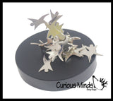 Magnetic Fidget Sculpture - Office Science Toy - Desk Toy with Magnet Base and Metal Pieces