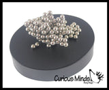 Magnetic Fidget Sculpture - Office Science Toy - Desk Toy with Magnet Base and Metal Pieces