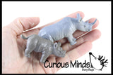 LAST CHANCE - LIMITED STOCK - CLEARANCE - SALE - Safari Mommy and Baby Animal Figurines Replicas - Matching Game