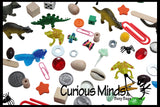 LAST CHANCE - LIMITED STOCK -  SALE - Preschool and Kindergarten Matching Activity with Miniature Objects - early learning toy