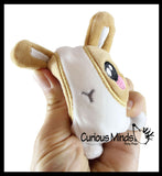 Small Animal Cute Plush Animal Squishy Slow Rise Foam Stuffed Animals-  Sensory, Stress, Fidget Toy