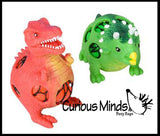Mesh Dinosaur Squeeze Stress Ball  -  Sensory, Stress, Fidget Toy