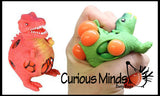 Mesh Dinosaur Squeeze Stress Ball  -  Sensory, Stress, Fidget Toy