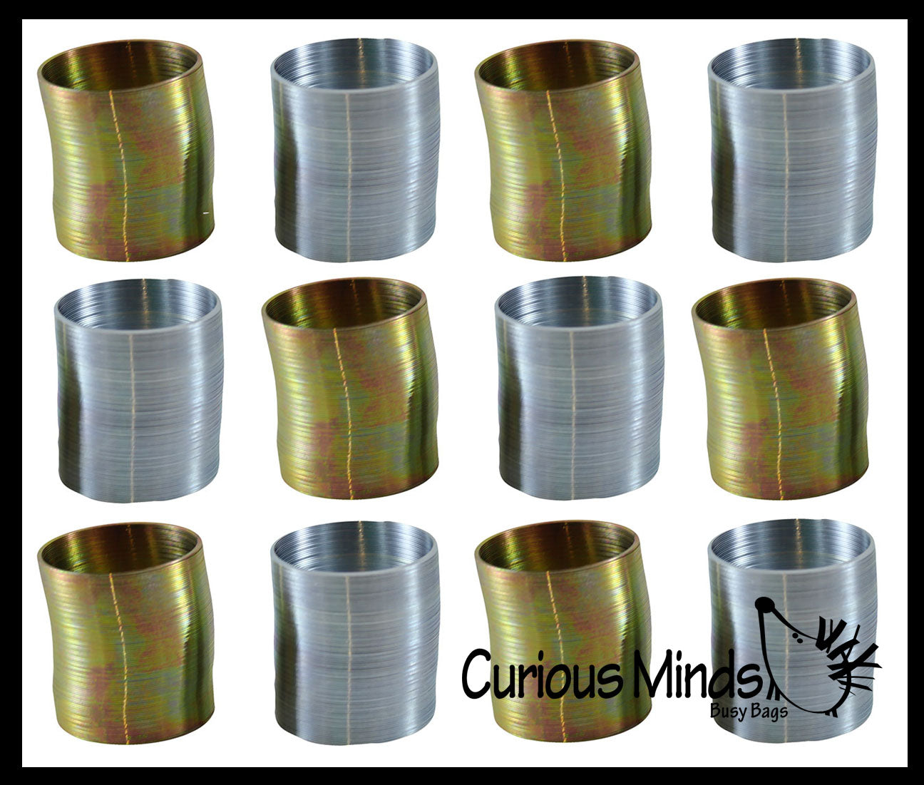 Tiny Metal Spring Toy - Sensory Fidget Toy | Curious Minds Busy Bags
