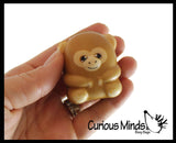 Cute Chunky Animals Micro Slow Rise Squishy Toys - Mini Tiny Animals - Memory Foam Party Favors, Fidgets, Prizes, OT