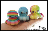 Cute Octopus Micro Slow Rise Squishy Toys - Memory Foam Party Favors, Prizes, OT