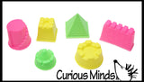 LAST CHANCE - LIMITED STOCK - - SALE - Mini Cutters and Molds - Sand Sculpting Tool Set - Doh - Moving Sand
