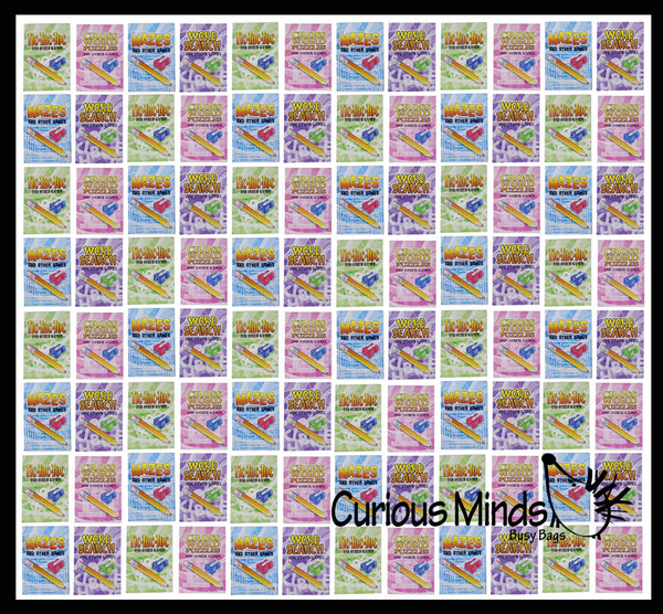 azur lane gear tier list Mini Puzzle Books - Tiny Maze/Crossword/Word Search/Tic-Tac-Toe - Trav