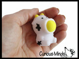 LAST CHANCE - LIMITED STOCK - SALE -Mini Animal Ball Popper Shooter Toy - Put Ball in Mouth and Squeeze to Shoot it Out