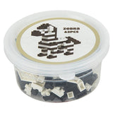 LAST CHANCE - LIMITED STOCK  - SALE - Mini Brick Block Set - Flamingo or Zebra - Micro Building Toy Cute Novelty Prize