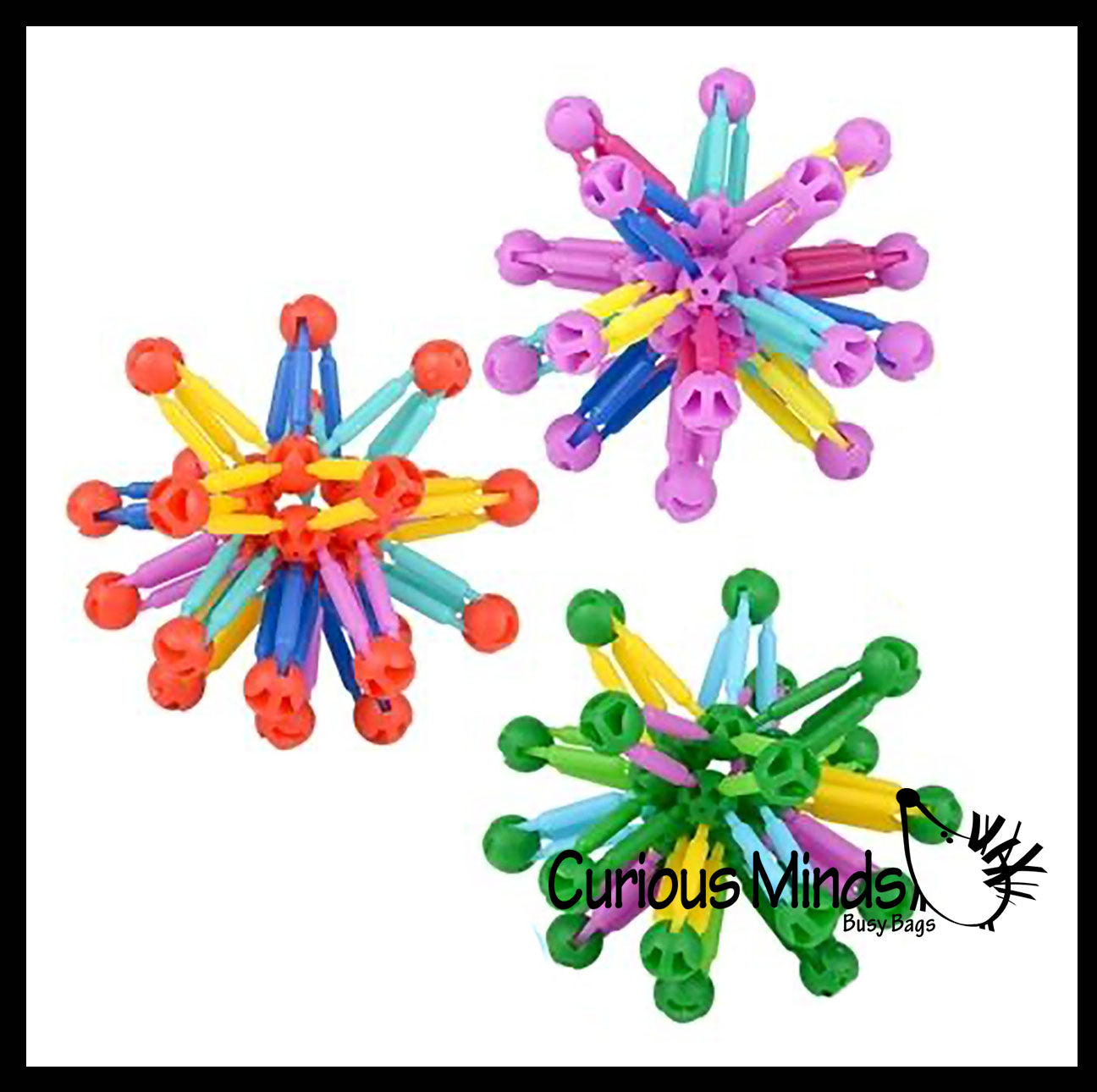 Colapsable Ball Mini Collapsible Ball - Expanding and Contracting Ball - Grow and Shri ...