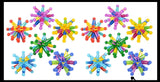 Mini Collapsible Ball - Expanding and Contracting Ball - Grow and Shrink Fidget Ball - Anxiety Breathing Exercises