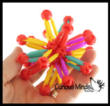 Mini Collapsible Ball - Expanding and Contracting Ball - Grow and Shrink Fidget Ball - Anxiety Breathing Exercises