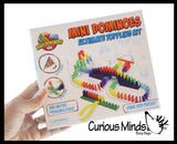 Dominoes - Mini Domino Starter Kit - Bulk Dominoes - Made in the USA - STEM STEAM
