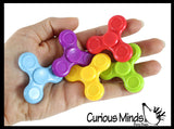 Mini Fidget Spinners - Fidget Toy - Sensory Stress Toy - Tiny Hand Spinner Toy - Party Favors