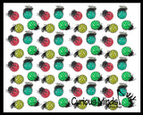 Tiny Mesh Ball - Squishy Fidget Ball with Web Netting - Stress Ball Color Changing Blobs