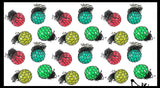 Tiny Mesh Ball - Squishy Fidget Ball with Web Netting - Stress Ball Color Changing Blobs