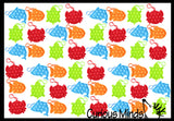 LAST CHANCE - LIMITED STOCK  - SALE Small Cute Ocean Animal on Clips Theme Bubble Pop Game - Silicone Push Poke Bubble Wrap Fidget Toy - Press Bubbles to Pop the Bubbles Down Then Flip it over and Do it Again - Bubble Popper Sensory Stress Toy