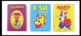 Mini Children's Card Games - Fun Kid's Card Game -  Go Fish, Hearts, Old Maid