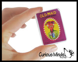 Mini Children's Card Games - Fun Kid's Card Game -  Go Fish, Hearts, Old Maid