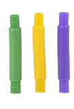 LAST CHANCE - LIMITED STOCK - Small Pull and Pop Fidget Snap Expanding Flexible Accordion Tube Toy - Free Play - Open Ended Fidget Toy