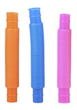 LAST CHANCE - LIMITED STOCK - Small Pull and Pop Fidget Snap Expanding Flexible Accordion Tube Toy - Free Play - Open Ended Fidget Toy