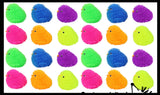 Mini Puffer Chicks - Small Novelty Toy - Party Favors - Easter Gift