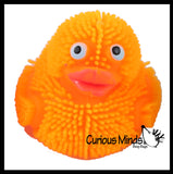 Mini Puffer Ducks - Small Novelty Toy - Party Favors - Cute Tiny Fidget Toys - Duckie Lover
